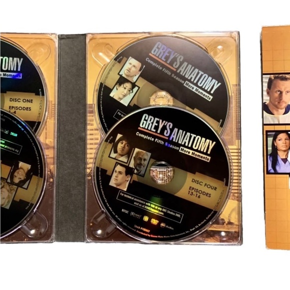 GREY’S ANATOMY Season 4 Complete Set  & Complete 5th Season (Like New)! - Picture 10 of 12